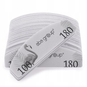Aba Group Polerka do paznokci Mini Łódka 100/180 Sweet 25 sztuk