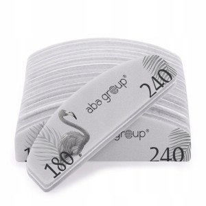 Aba Group Polerka do paznokci Mini Łódka 180/240 Sweet 25 sztuk
