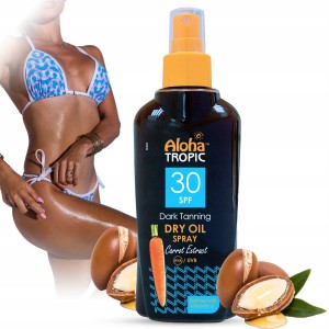 Aloha Tropic Przyspieszający Olejek Do Opalania SPF30 100ml