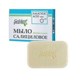 Golden Farm Mydło z kwasem salicylowym na trądzik do skóry tłustej 70g