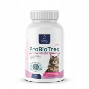 Hippovet probiotyk na jelita dla kota ProBioTrex Cat 50 Kaps