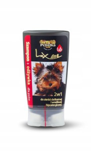 Lux Line Łagodny Szampon i Odżywka 2w1 dla Psów Wrażliwych Hipoalergiczny 200ml