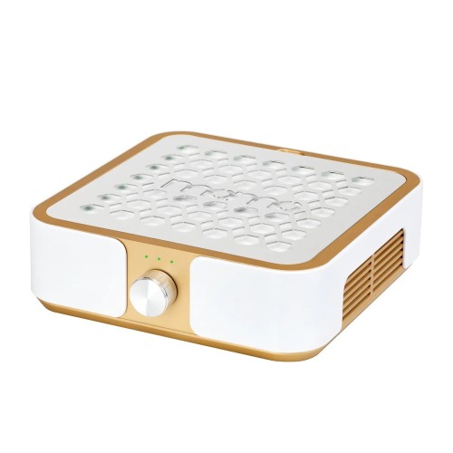 Momo P30 Mocny Pochłaniacz Pyłu Kasetowy do Manicure Złoty 60W