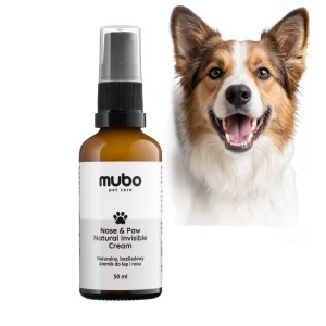 Mubo Invisible Cream Naturalny Bezśladowy Krem do Łap i Nosa dla Psa i Kota 50 ml