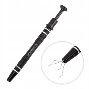 NTN Premium Precyzyjny Chwytak do Gąbek Ombre i Zdobień Czarny 12,2cm