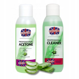 Ronney zestaw do hybryd Cleaner odtłuszczacz i Aceton aloes 2 x 100ml