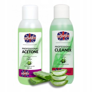 Ronney zestaw do hybryd Cleaner odtłuszczacz i Aceton aloes 2 x 500ml