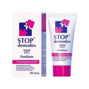 Stop Demodex Pure Derm krem 9w1 na cerę problematyczną 50ml