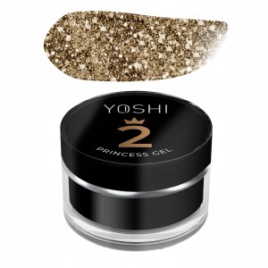 Yoshi Princess Gel Gold Brokatowy Żel do Zdobień 5g