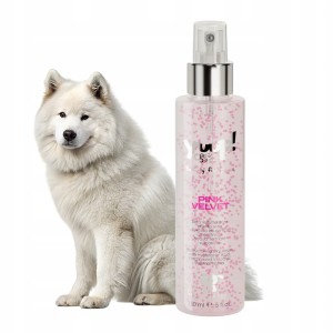Yuup! Pink Velvet Odżywcze Serum w Sprayu do Sierści z Keratyną i Kwasem Hialuronowym dla Psa i Kota 150 ml