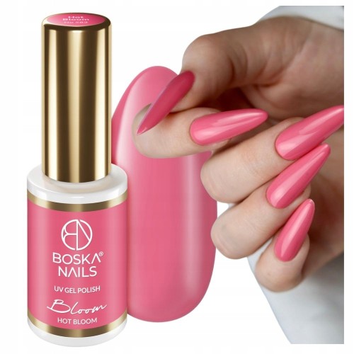 Boska Nails Lakier Hybrydowy 583 Hot Bloom Wiosenny Róż Bloom 6ml
