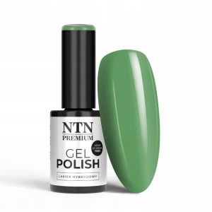 NTN Premium Lakier do Paznokci Hybrydowy 515 Khaki zielony na lato 5g