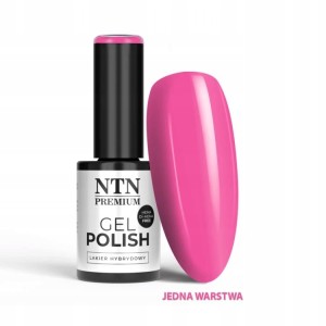NTN Premium Lakier do Paznokci Hybrydowy 543 Pink różowy limitowany 5g
