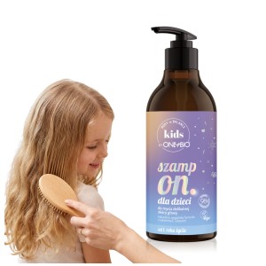 OnlyBio Hair in Balance Kids szampon do włosów dla dzieci aloes witamina E Bananowy 400ml