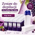 Zestaw do depilacji ItalWax 24x wosk w rolce Flex Wine + podgrzewacz Single Fo 40W + paski - 01.jpg