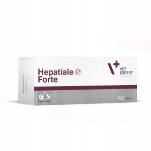Vet Expert Preparat Wspomagający Wątrobę Psa Kota Hepatiale Forte 40 sztuk