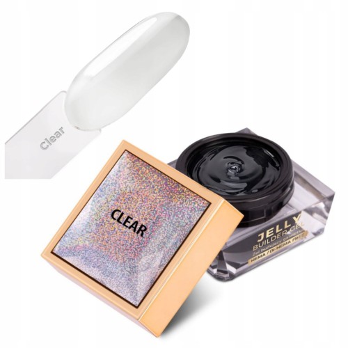 Molly Nails Jelly Builder Gel Żel Budujący Galaretka Clear 50g