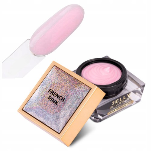 Molly Nails Jelly Builder Gel Żel Budujący Galaretka French Pink 50g