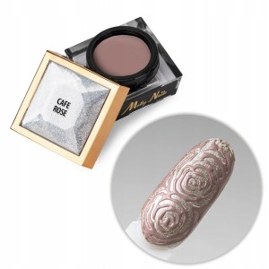 Molly Nails Creative Flow Color Gel Cafe Rose kawowy róż żel do zdobień paznokci z efekt topnienia 5g