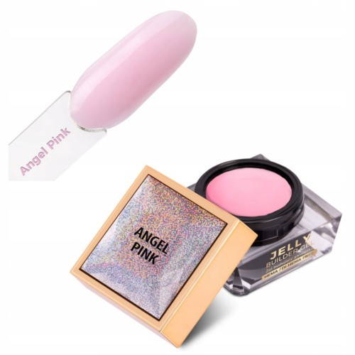 Molly Nails Jelly Builder Gel Żel Budujący Galaretka Angel Pink 15g