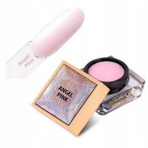 Molly Nails Żel Budujący Samopoziomujący twardy średniogęsty Self Leveling Angel Pink 50g