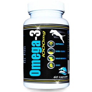 Game Dog Omega 3 Olej Rybi na Serce i Odporność dla Psa i Kota 60 Kapsułek