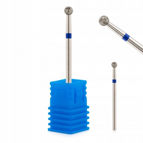 Frez diamentowy kulka do skórek i manicure 4mm FRD720-11