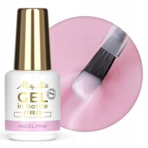Molly Nails Żel Budujący z Pędzelkiem Gel in Bottle Angel Pink 15g
