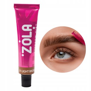 Zola Farba Do Koloryzacji Brwi Z Kolagenem 01 Light Brown 15ml