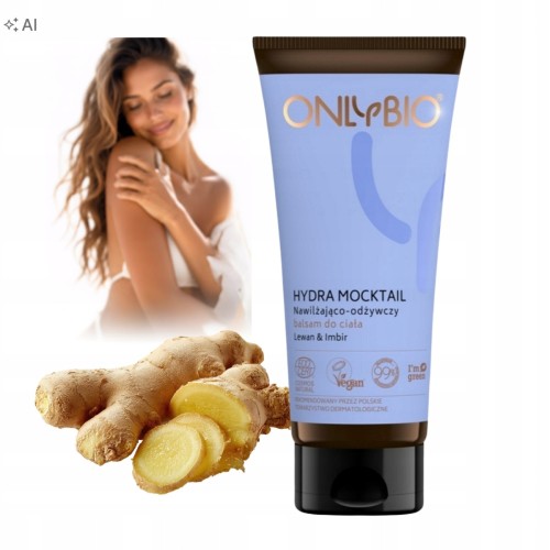 OnlyBio Body in Balance Odżywczy balsam do ciała z lewanem i imbirem 200ml