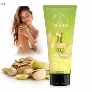 OnlyBio Body in Balance Peeling do ciała wygładzający z pistacjami 200ml