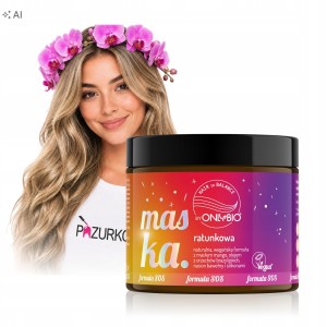 OnlyBio Hair in Balance Maska ratunkowa ultra wygładzająca 200ml