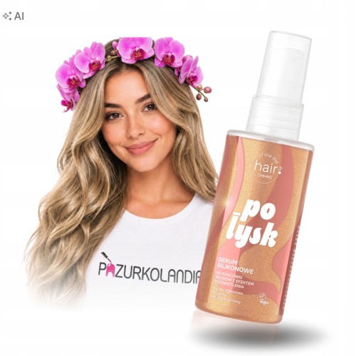 OnlyBio Hair of the Day Rozświetlające serum silikonowe do włosów 70ml