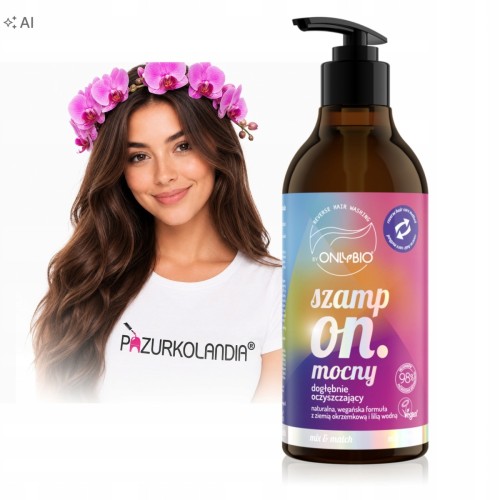 OnlyBio Reverse Washing Szampon do włosów dogłębnie oczyszczający 400ml
