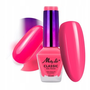 Molly Lac Classic Nail Polish Lakier klasyczny do paznokci Różowy 09 10 ml