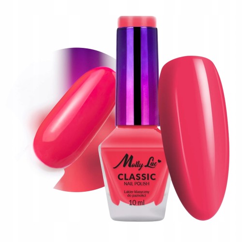 Molly Lac Classic Nail Polish Lakier klasyczny do paznokci Czerwony 11 10 ml