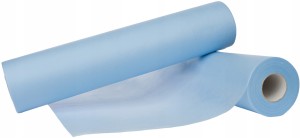 Careprox Podkład ochronny bibułowo-foliowy w rolce 3 warstwy 50x30 niebieski