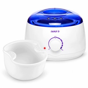 iWax 100 Podgrzewacz do wosku w puszce 100W biały z miseczką silikonową