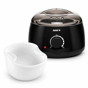 iWax 100 Podgrzewacz do wosku w puszce 100W czarny z miseczką silikonową