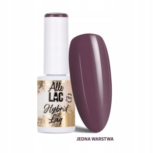 AlleLac Lakier Hybrydowy Limited 324 śliwkowy fiolet 5ml