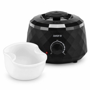 iWax Diamond Podgrzewacz do wosku 100W czarny z miseczką silikonową