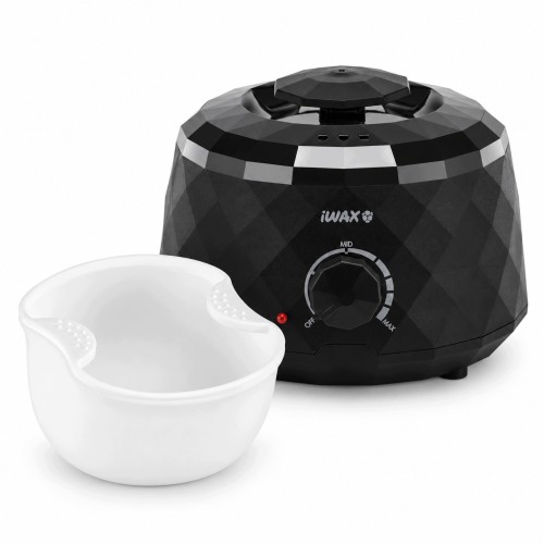 iWax Diamond Podgrzewacz do wosku 100W czarny z miseczką silikonową