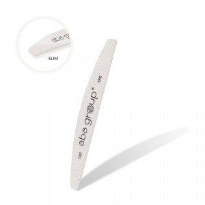 Aba group Pilnik półksiężyc łódka szary zebra slim, gradacja 100/180