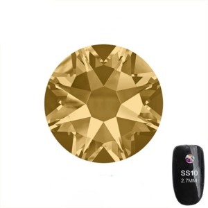 Cyrkonie szklane szlifowane Topaz SS10 50 sztuk