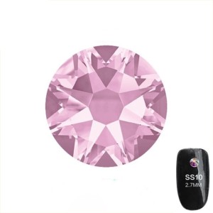 Cyrkonie szklane szlifowane Light Amethyst SS10 50 sztuk