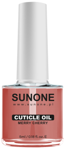 SUNONE cuticle oil 5ml Oliwka do skórek - merry cherry